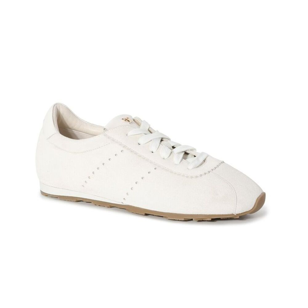 Tiffany & Fred Paris Suede Sneaker, Ivory